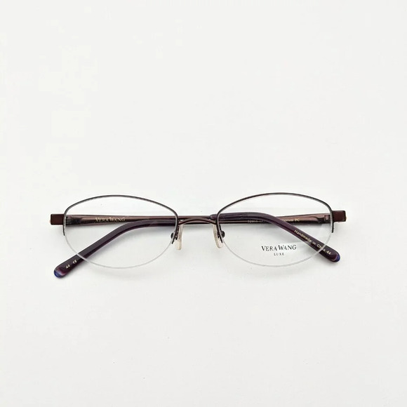 🕶️Vera Wang Glitter Titanium Eyeglasses 52/18/135 | ALH344🕶️ - Picture 1 of 9